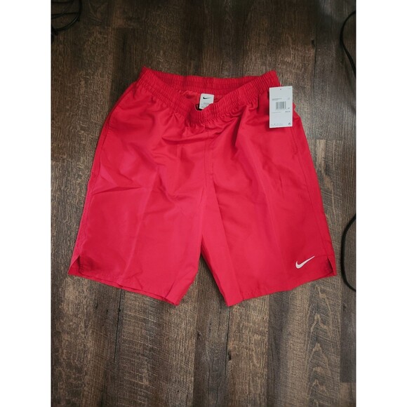 NWT Mens LT red Nike swim trunks - Picture 1 of 5
